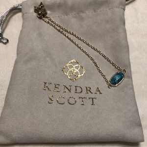 Kendra Scott bronze veined turquoise bracelet